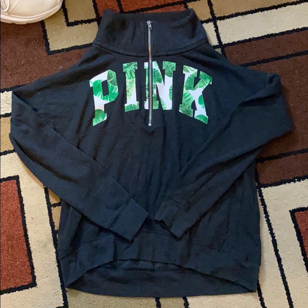 PINK by VS half zip sweatshirt